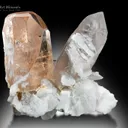 Topaz with Quartz and Albite from Pakistan - image 1