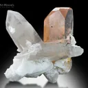 Topaz with Quartz and Albite from Pakistan - image 2