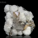 Topaz with Quartz and Aquamarine on Cleavelandite from Skardu Pakistan - image 1