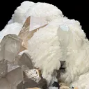 Topaz with Quartz and Aquamarine on Cleavelandite from Skardu Pakistan - image 2