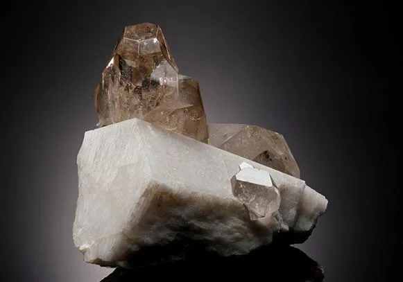 Topaz with Quartz and Microcline image