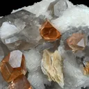 Topaz with Quartz and Muscovite on Cleavelandite - image 1