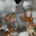 Topaz with Quartz and Muscovite on Cleavelandite - image 3