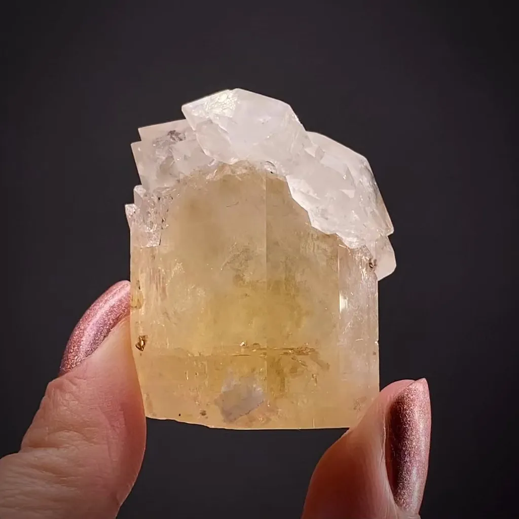 Topaz with Quartz image