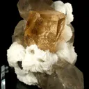 Topaz With Quartz on Albite - image 4