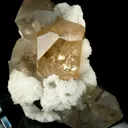 Topaz With Quartz on Albite - image 3