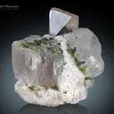 Topaz with Quartz Tourmaline and Muscovite from Pakistan - image 1