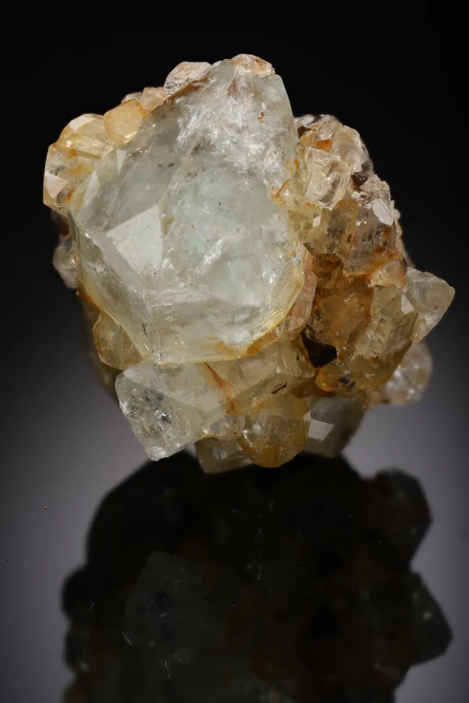 Topaz with Smoky Quartz