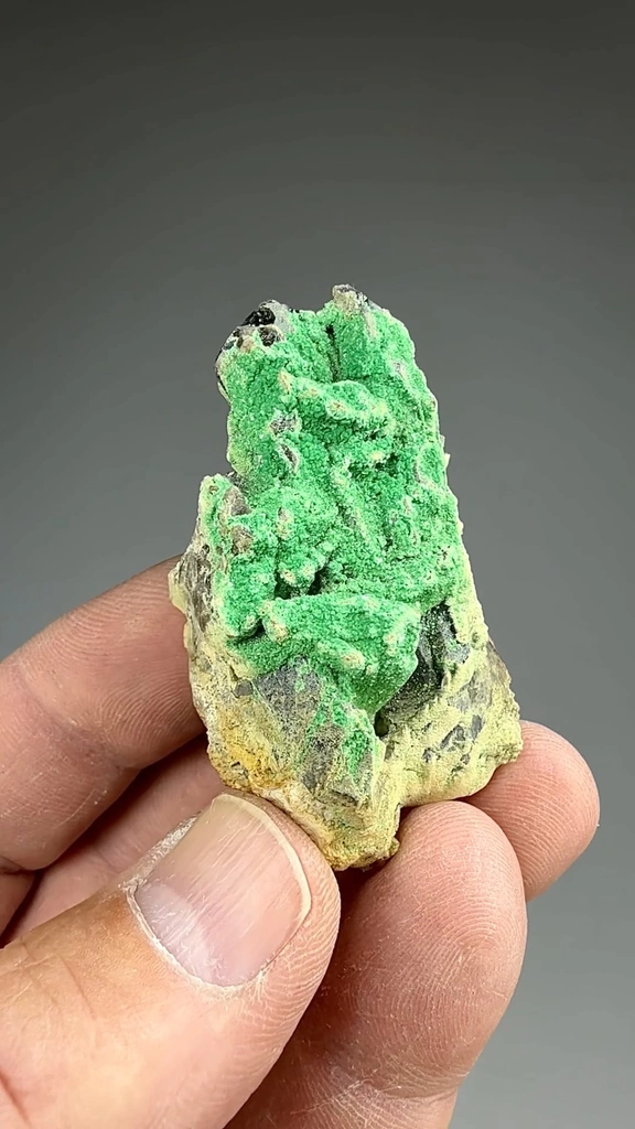 Torbernite from Cornwall, England, UK - image 2