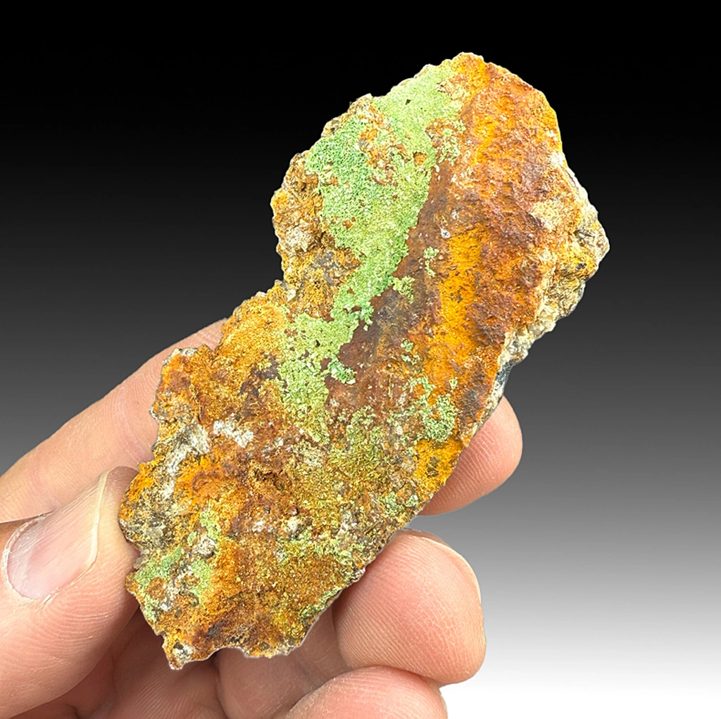 Torbernite from Cornwall, England, UK - image 1