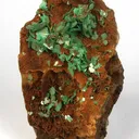 Torbernite, Limonite - image 1