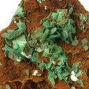 Torbernite, Limonite - image 2