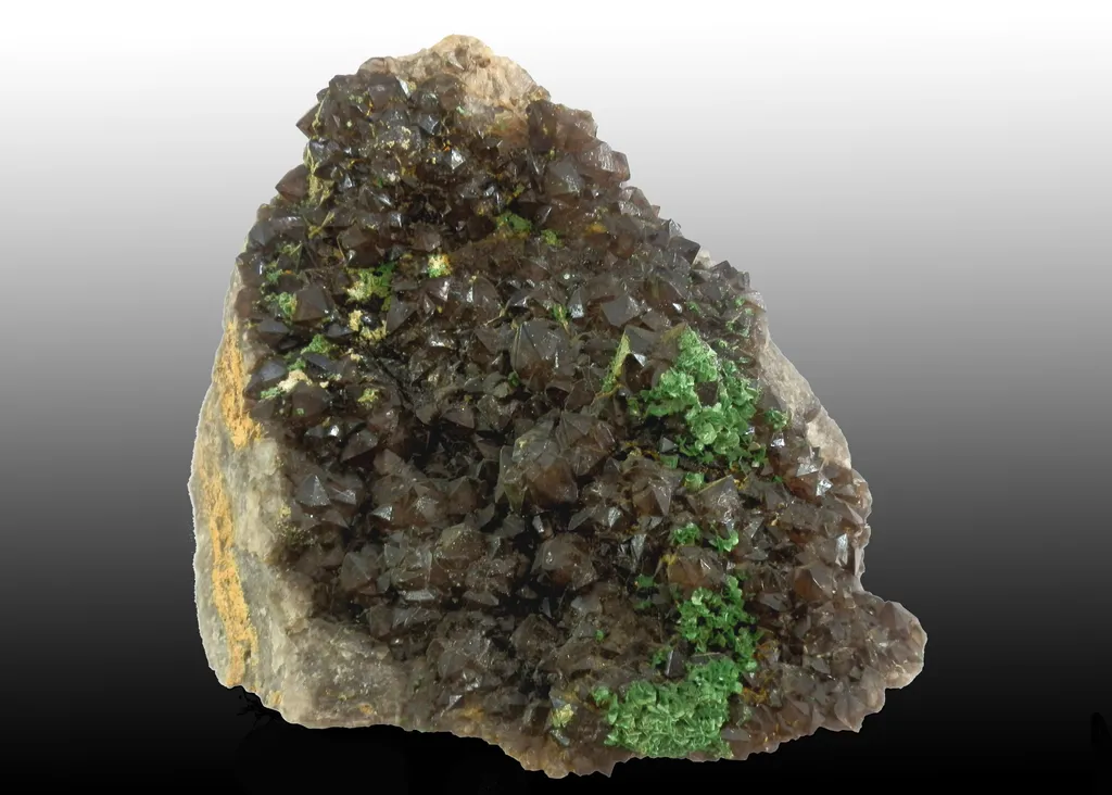 Torbernite, Margabal, Aveyron, France image