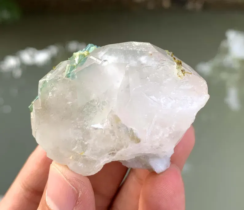 Tourmaline 0n Morganite from Afghanistan - image 9