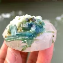 Tourmaline 0n Morganite from Afghanistan - image 8