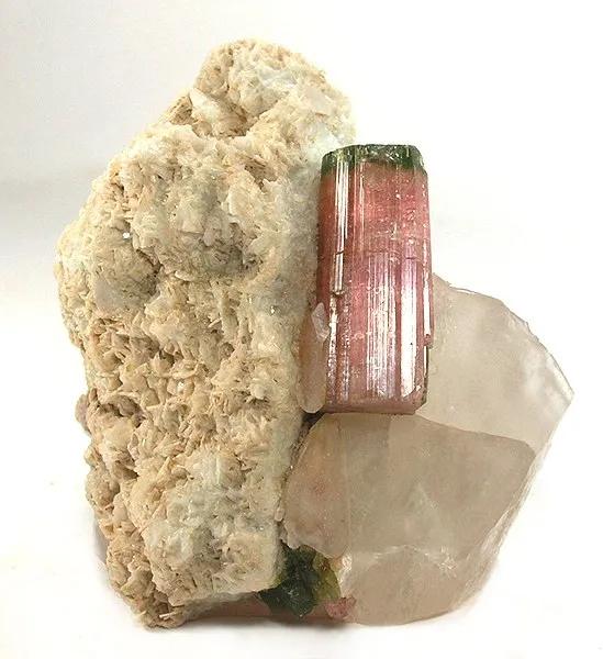 Tourmaline, Albite, Quartz image