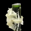 Tourmaline and Albite var. Cleavelandite - image 3