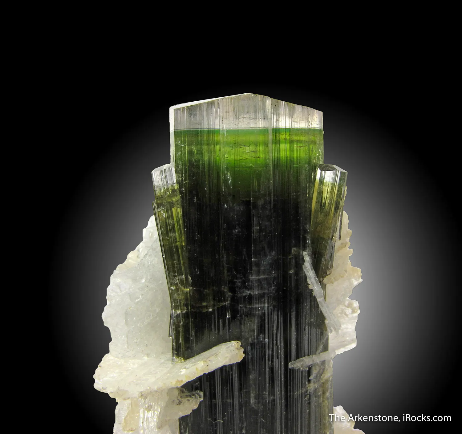 Tourmaline and Albite var. Cleavelandite - image 1