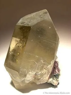 Tourmaline and Apatite on Quartz image