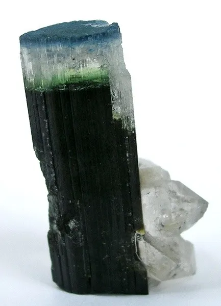 Tourmaline, Beryl (Var: Goshenite) image