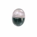 Tourmaline (bicolor) (rough and cut set) - image 2