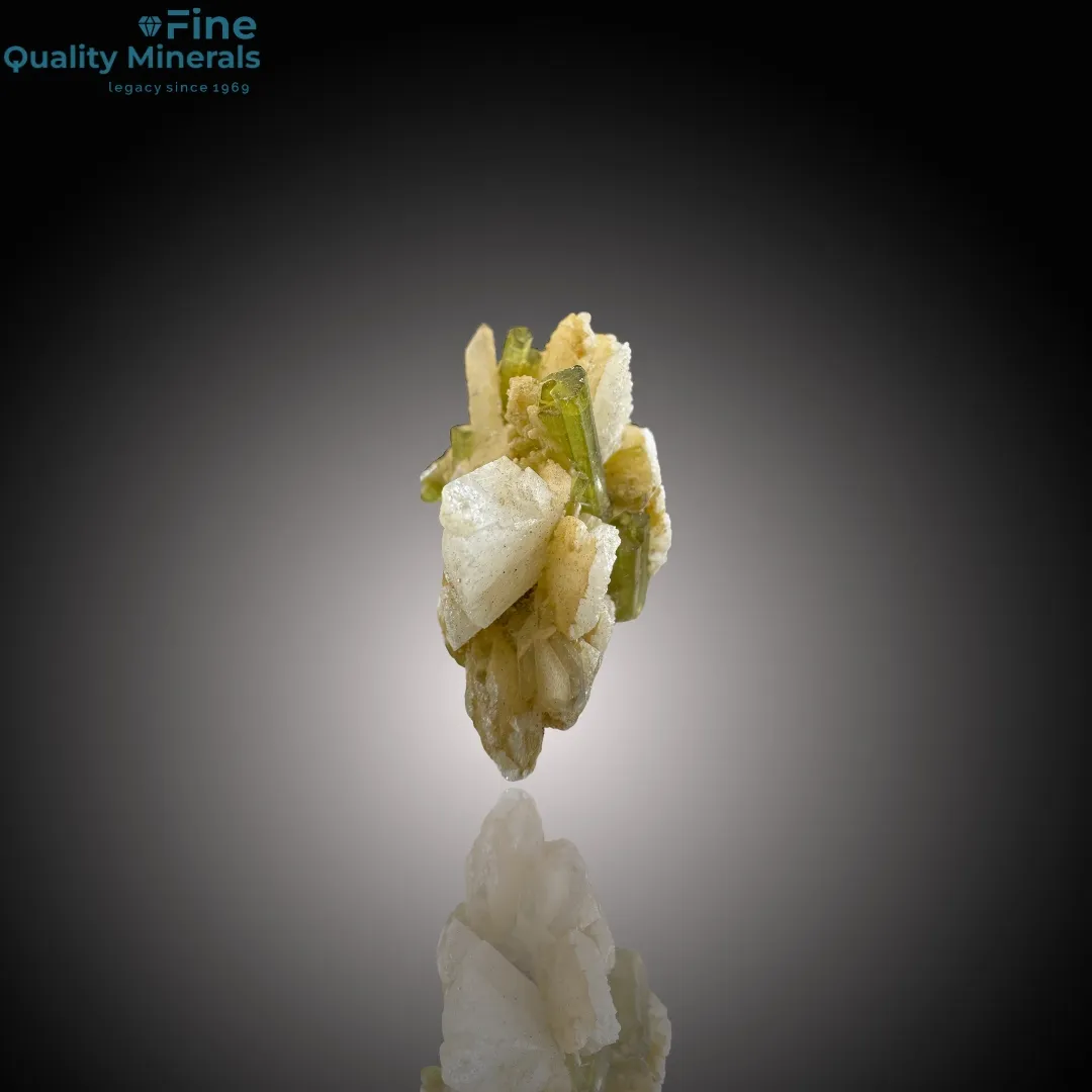 Tourmaline Bunch with Quartz on Feldspar Matrix - image 4