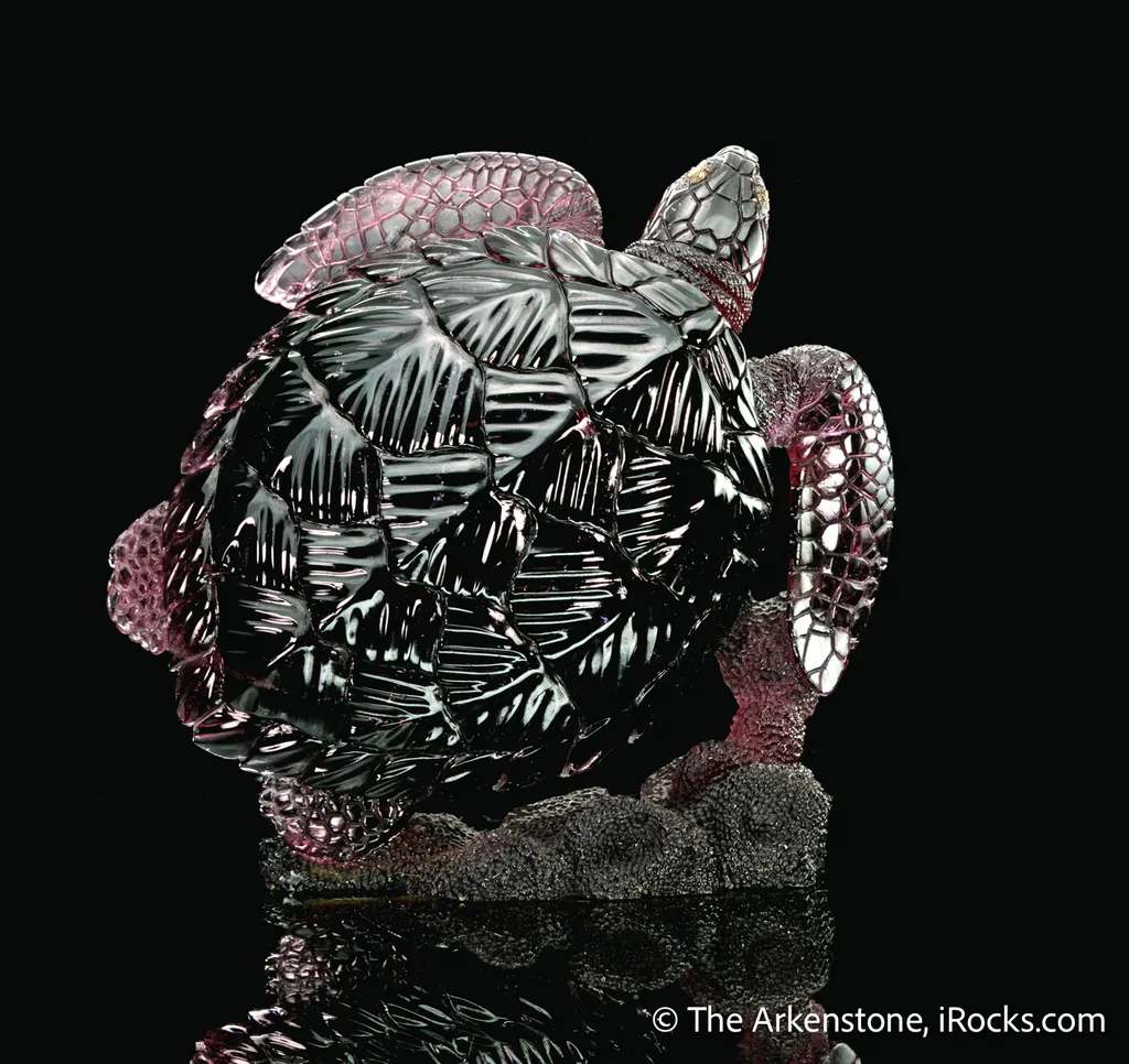 Tourmaline Carving by Gerd Dreher