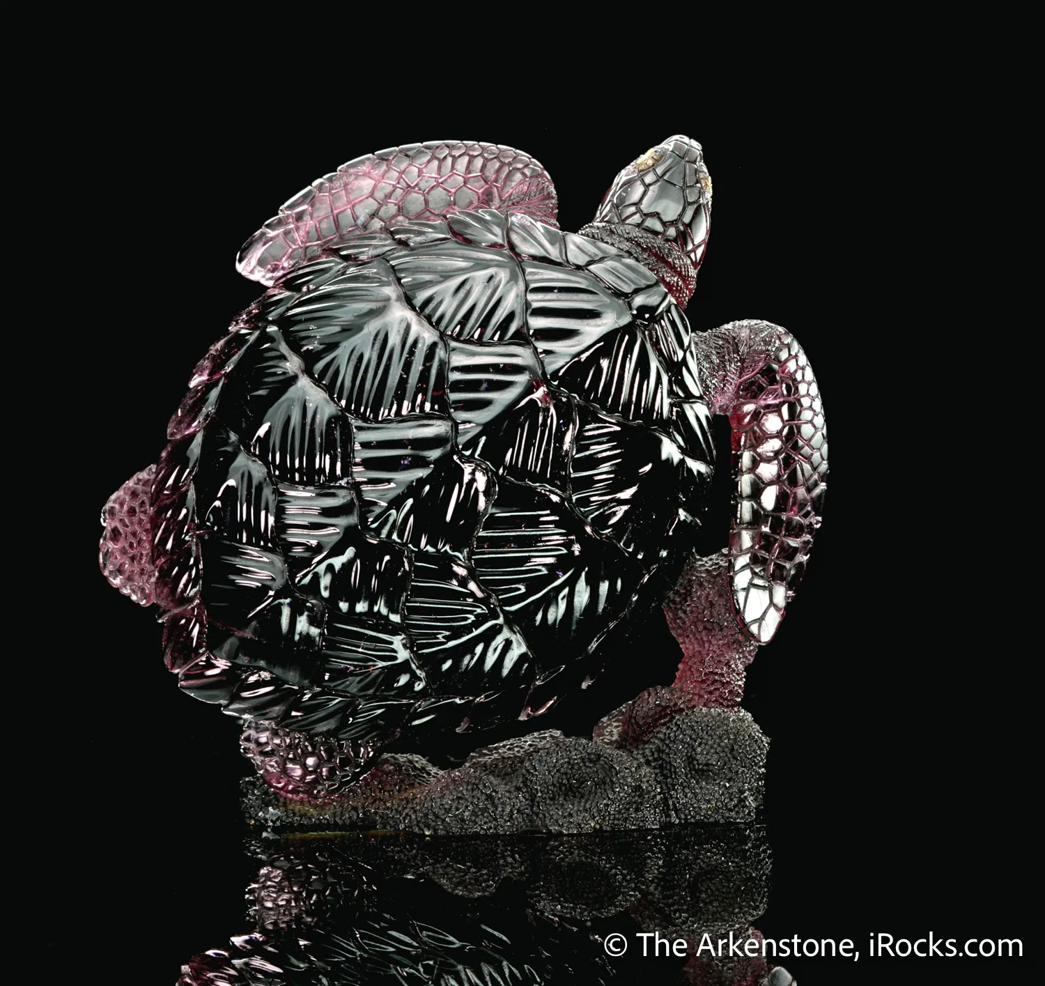 Tourmaline Carving by Gerd Dreher - image 1