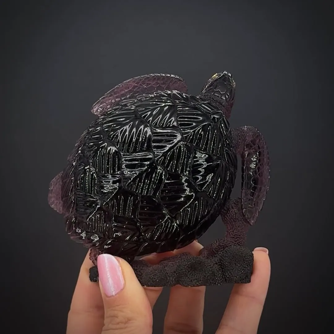 Tourmaline Carving by Gerd Dreher - image 2