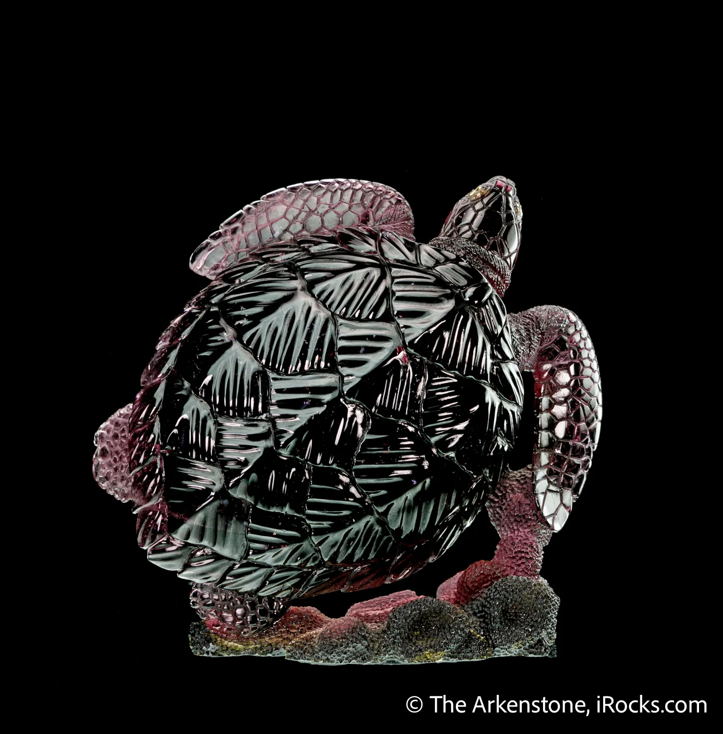 Tourmaline Carving by Gerd Dreher - image 4