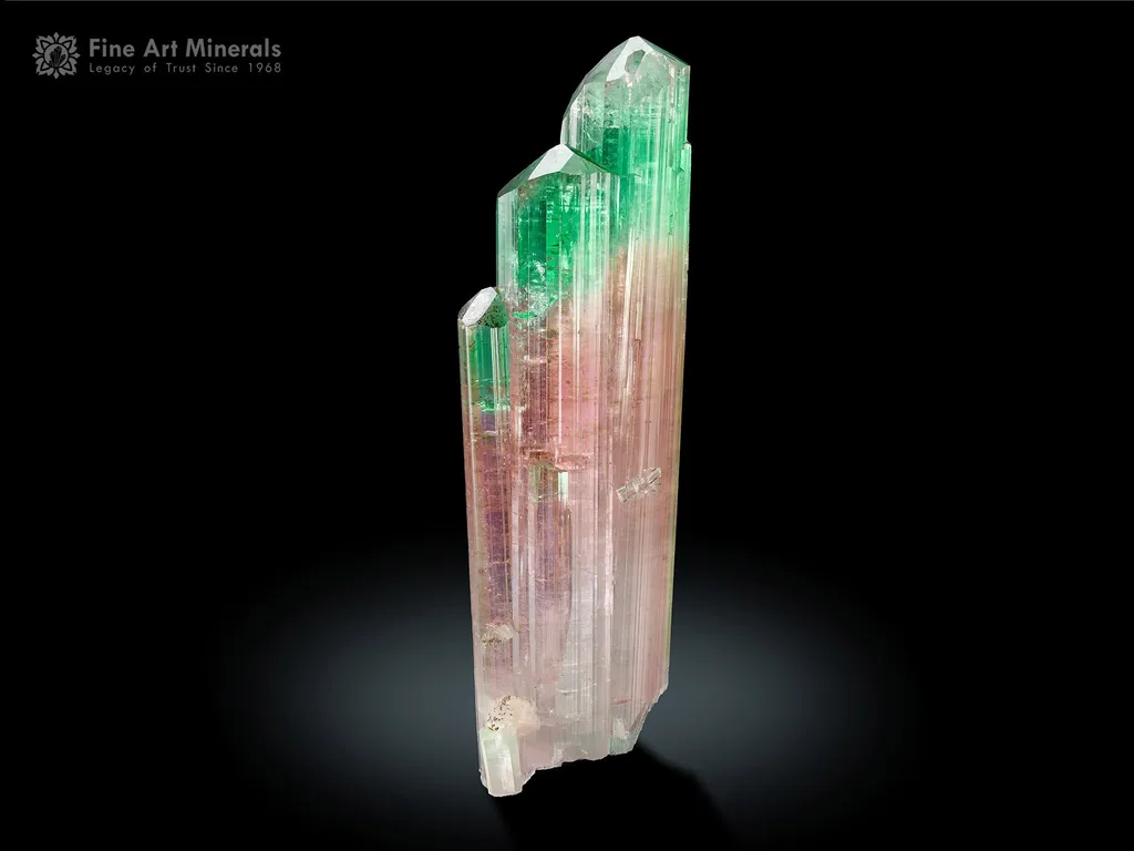 Tourmaline Cluster from Paprok Afghanistan image