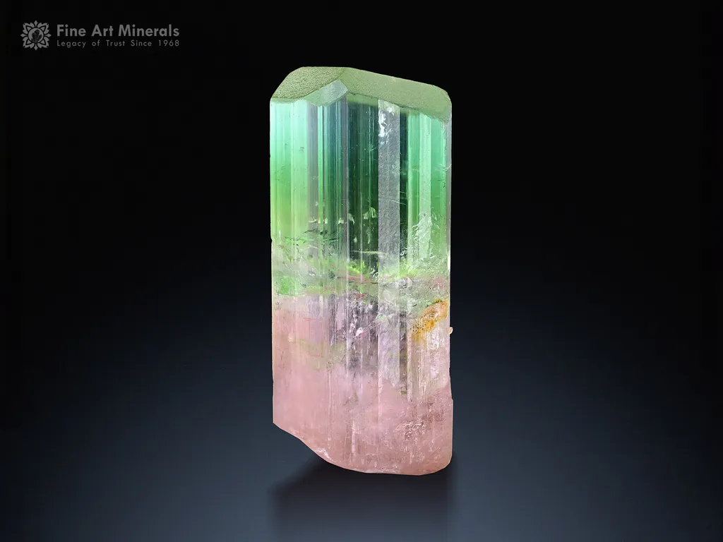 Tourmaline Crystal from Paprok Afghanistan image