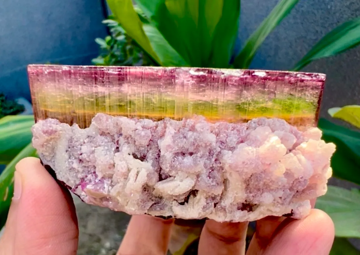 Tourmaline Crystal witj Lepidolite - image 8