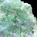 Tourmaline Crystals with Pink Lepidolite , Paraiba color Like Tourmaline Specimen, Tourmaline Cluster, Mineral Specimen - image 3