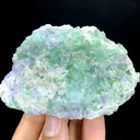 Tourmaline Crystals with Pink Lepidolite , Paraiba color Like Tourmaline Specimen, Tourmaline Cluster, Mineral Specimen - image 5