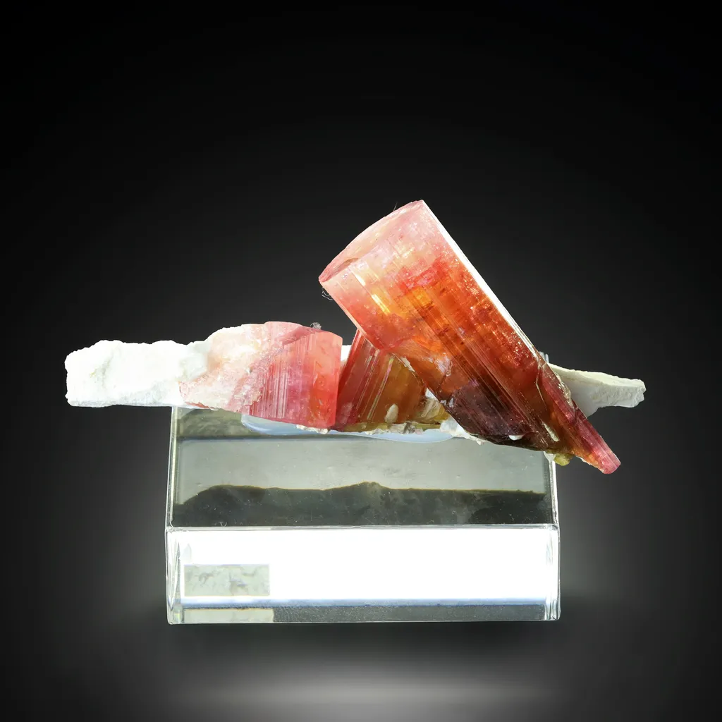 Tourmaline Elbaite on Microcline - image 3