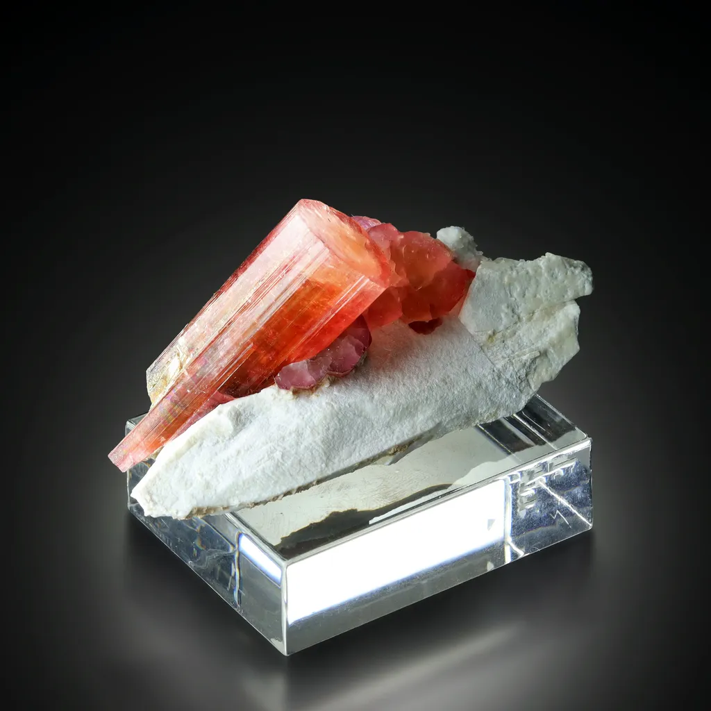 Tourmaline Elbaite on Microcline - image 4