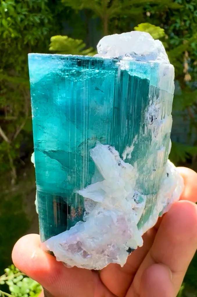 Tourmaline from Afghanistan, Laghman image