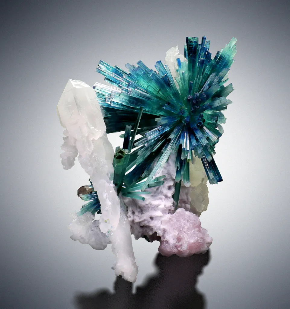 Tourmaline from Afghanistan, Nuristan, Mawi pegmatite image