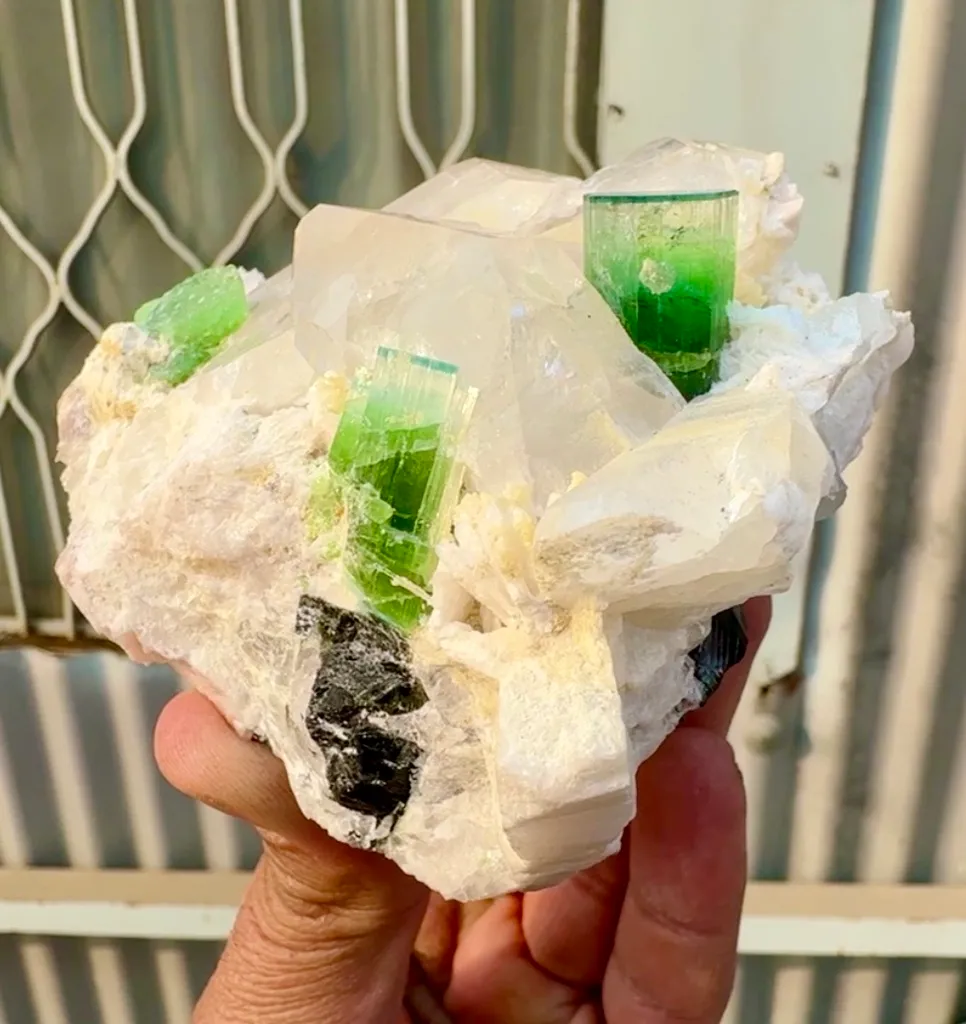 Tourmaline from Afghanistan, Nuristan, Paprok image