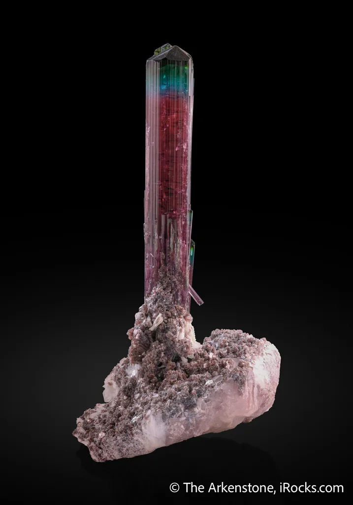 Tourmaline from Big Blue Pocket, Pederneira mine, São José da Safira, Minas Gerais, Brazil - image 3