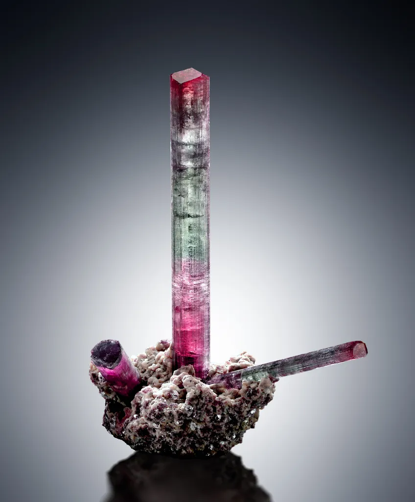 Tourmaline from Brazil, Minas Gerais, São José da Safira, Aricanga mine image