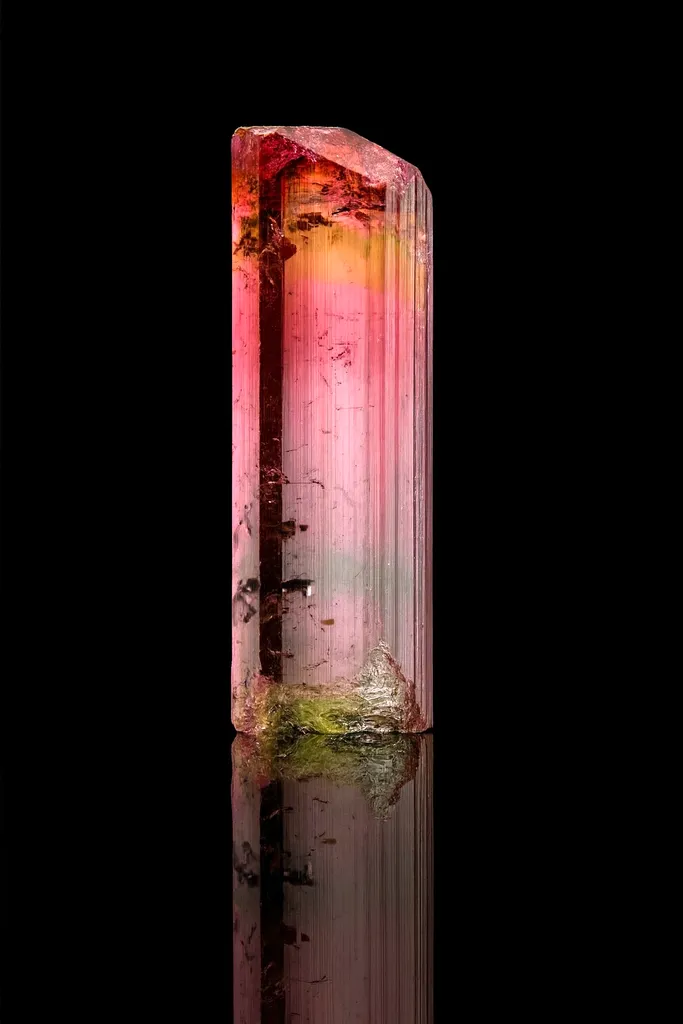 Tourmaline from Brazil, Minas Gerais, São José da Safira, Cruzeiro mine image