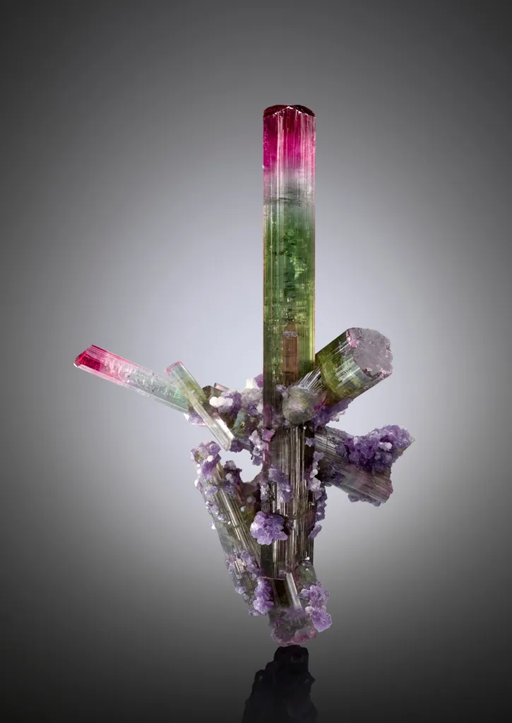 Tourmaline from Brazil, Minas Gerais, São José da Safira, Cruzeiro mine image