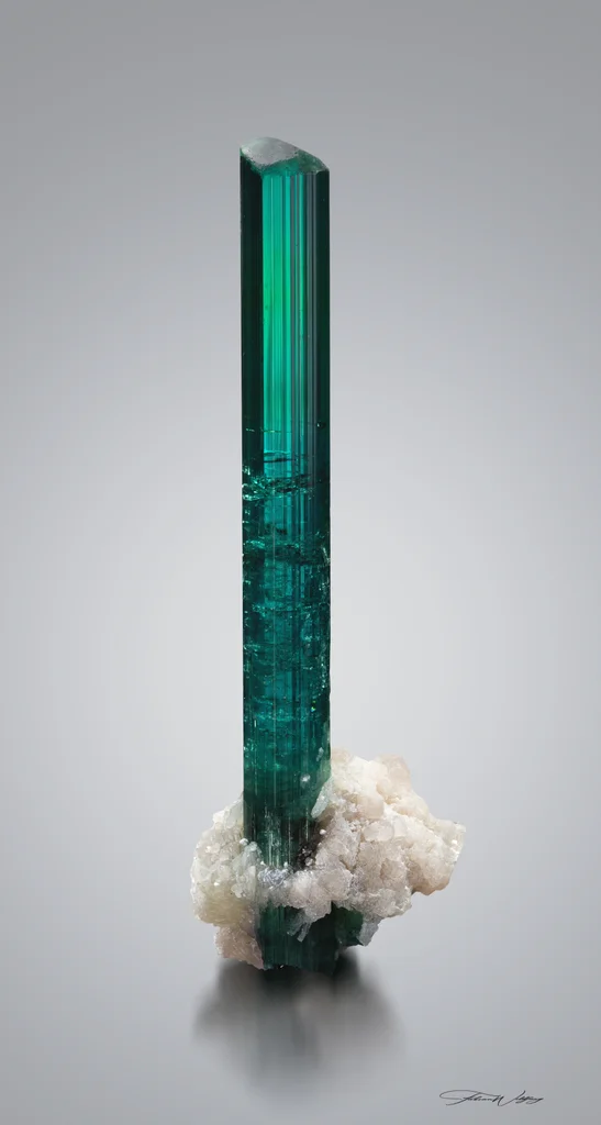 Tourmaline from Dara-e-Pech pegmatite field, Dara-e-Pech District, Kunar, Afghanistan image