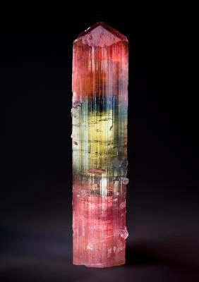 Tourmaline from Himalaya Mine, San Diego County, California, USA image