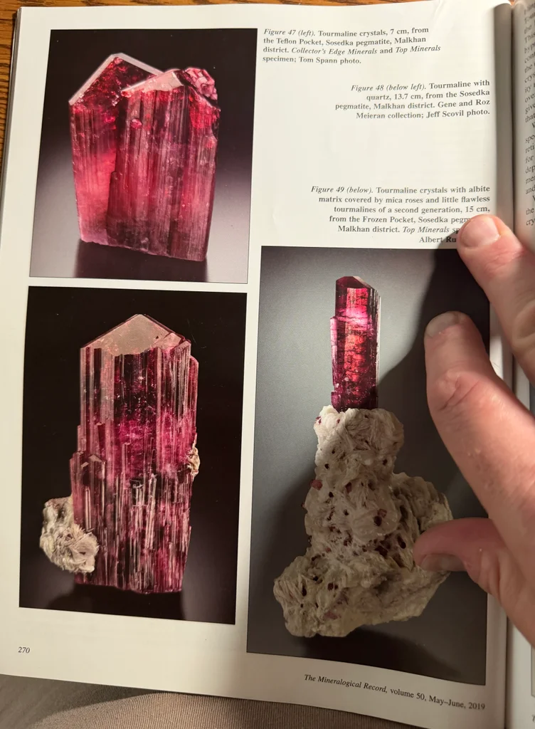 Tourmaline from Malkhan pegmatite field, Zabaykalsky Krai, Russia - image 3