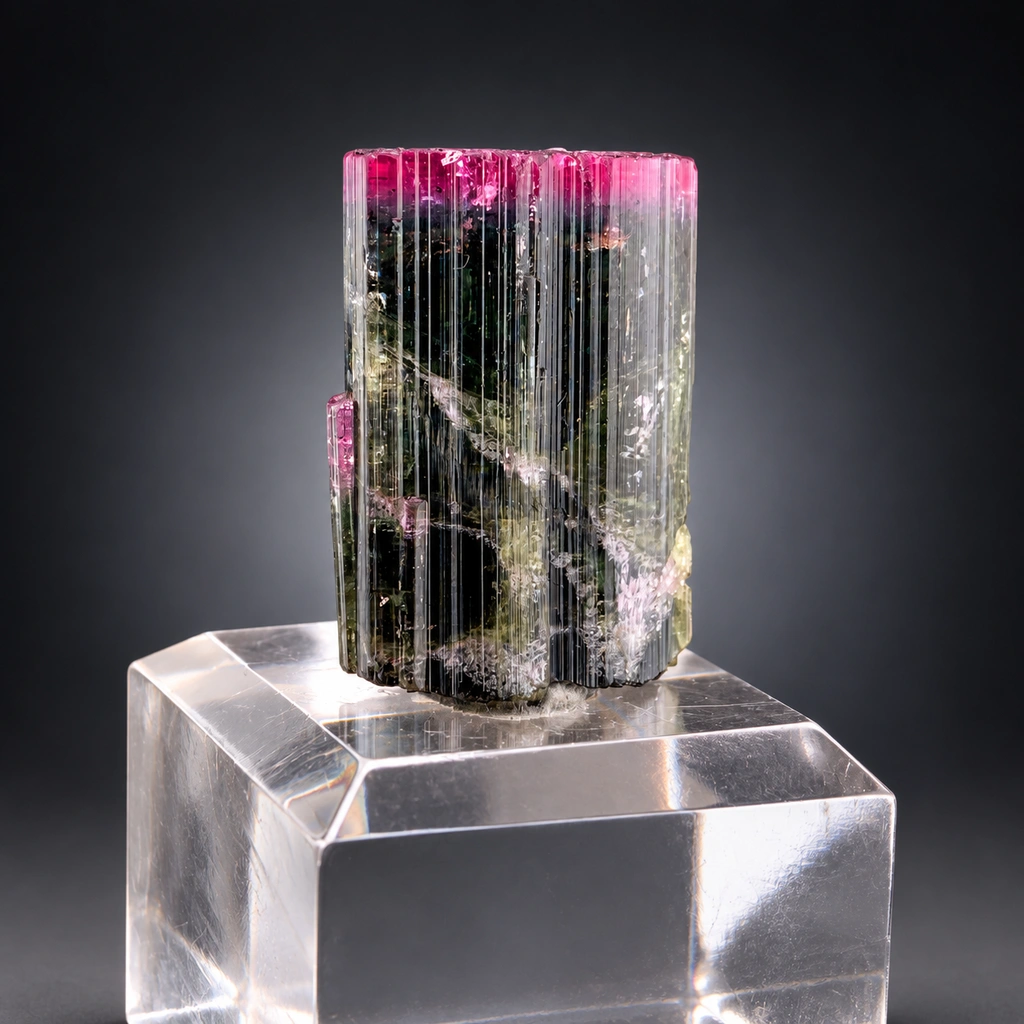 Tourmaline from Nouristan, Paprok, Nuristan, Afghanistan image