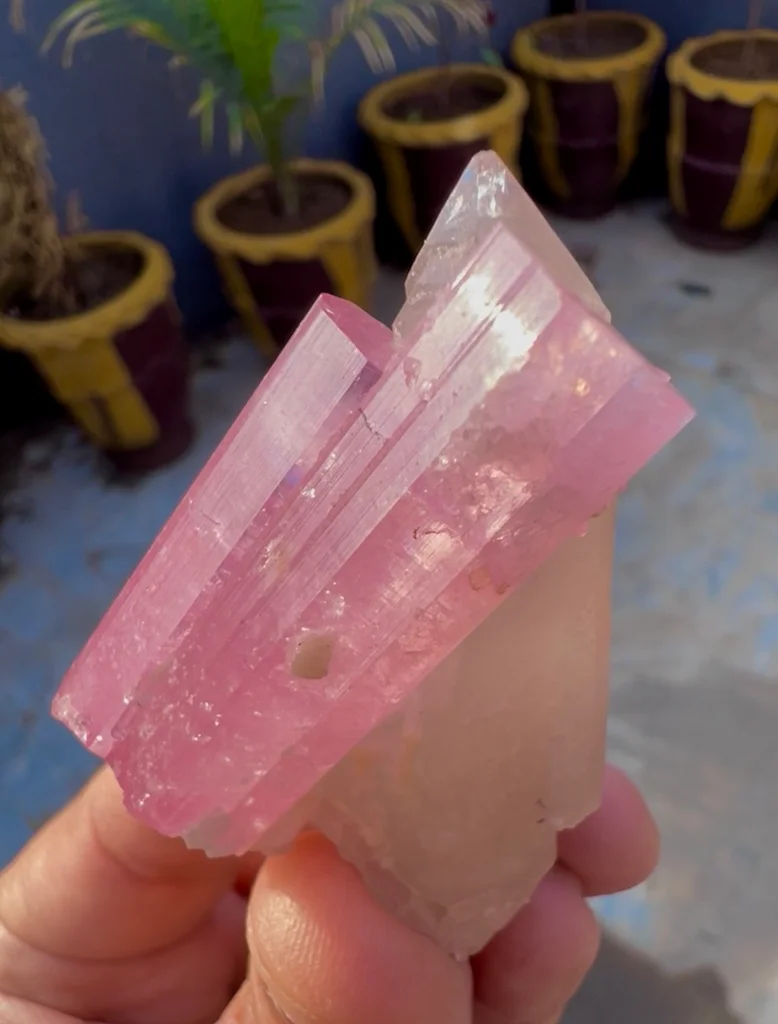 Tourmaline from Pachigram pegmatite field, Nuristan, Afghanistan image