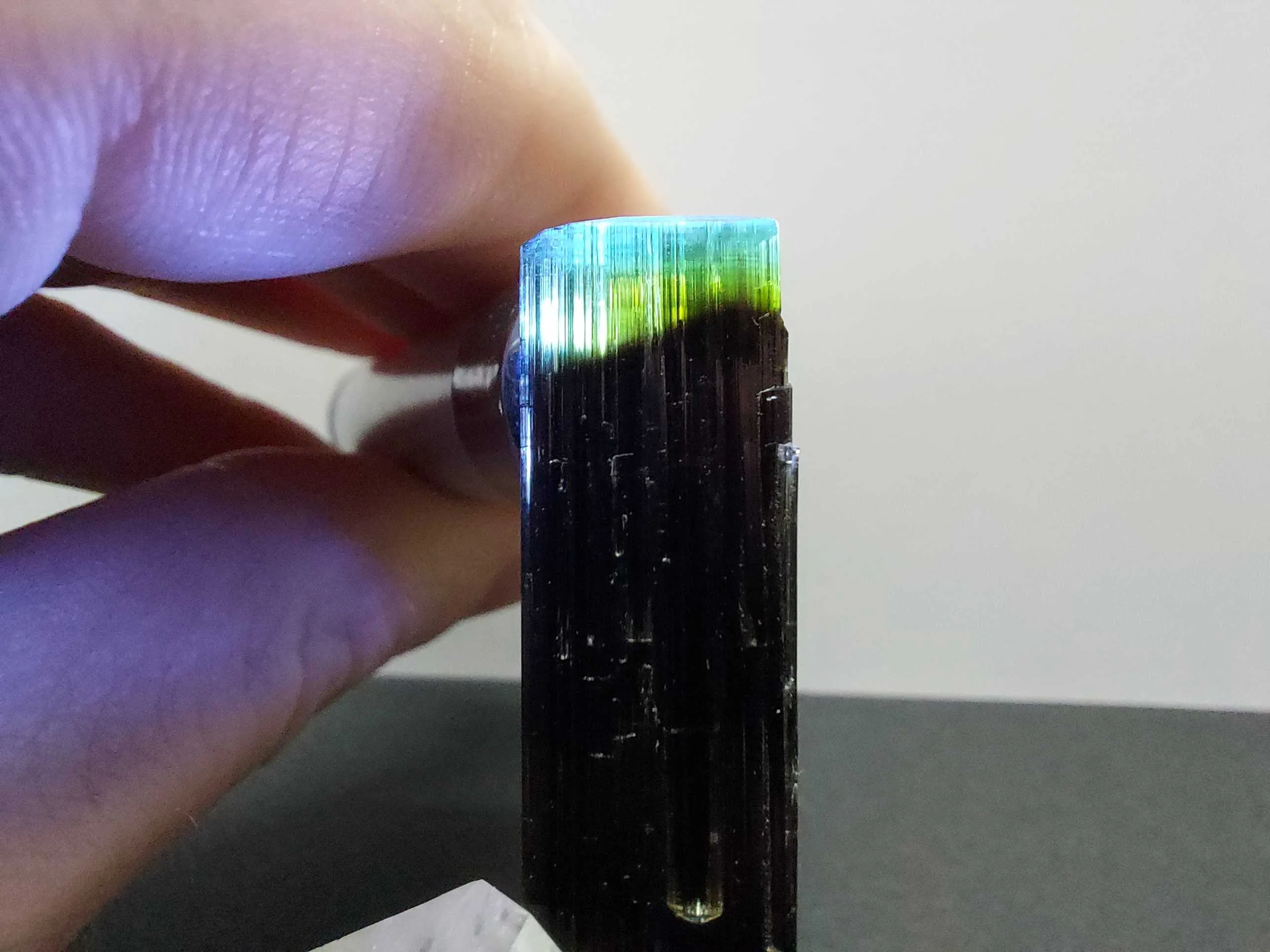 Tourmaline from Pakistan, Gilgit-Baltistan, Roundu District, Haramosh Mts., Stak Nala - image 4